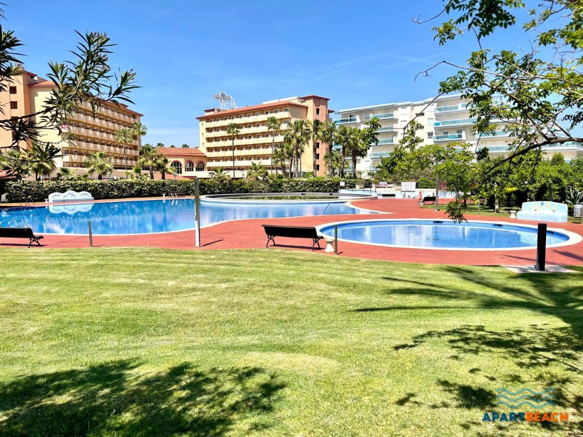 Apartbeach Los Juncos Residencial Piscinas Y Petanca La Pineda Exterior photo