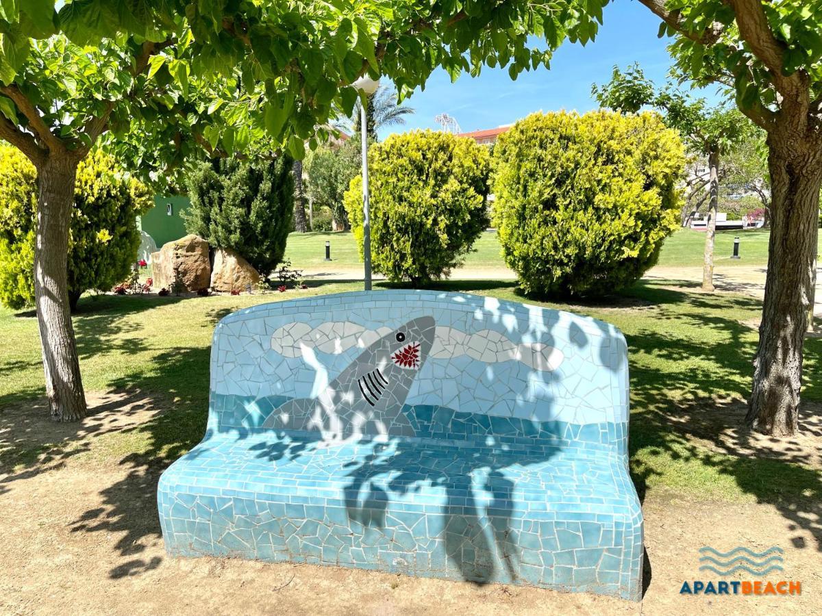 Apartbeach Los Juncos Residencial Piscinas Y Petanca La Pineda Exterior photo