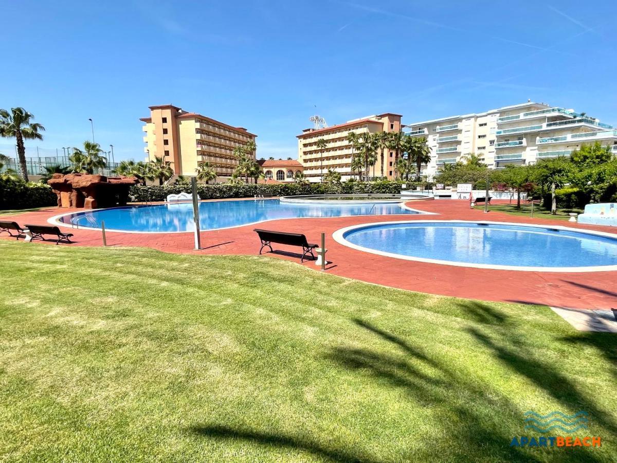 Apartbeach Los Juncos Residencial Piscinas Y Petanca La Pineda Exterior photo