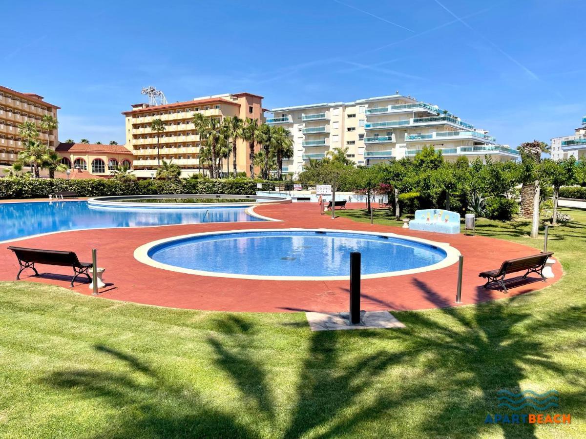 Apartbeach Los Juncos Residencial Piscinas Y Petanca La Pineda Exterior photo