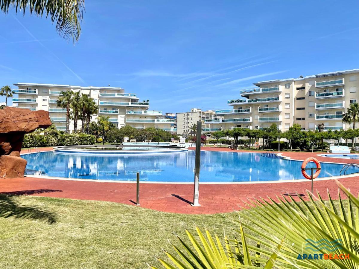 Apartbeach Los Juncos Residencial Piscinas Y Petanca La Pineda Exterior photo